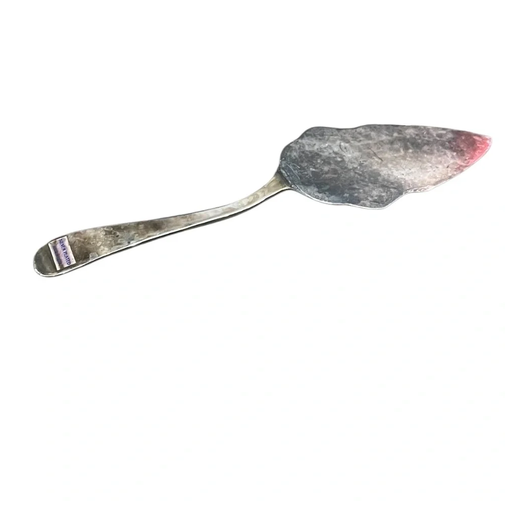 Vintage‎ International Silver Co. Merry Christmas silver plated pie cake server